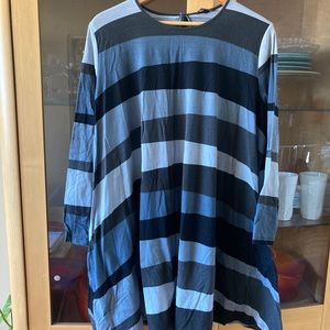 Vintage Marimekko Stretchy Cotton A-Line Top, Size M